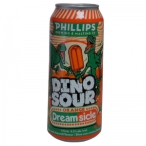 PHILLIPS DINOSOUR ORANGE DREAMSICLE 4PK